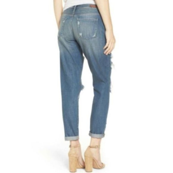 Articles of Society Janis Boyfriend Distress Jean - Picture 9 of 12
